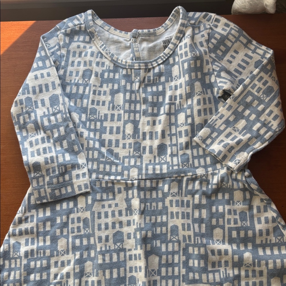 Winter Water Factory toddler organic cotton dress 3T
